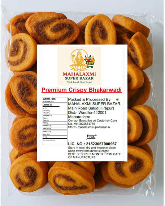 MAHALAXMI BHAKARWADI – Authentic Spicy Maharashtrian Snack