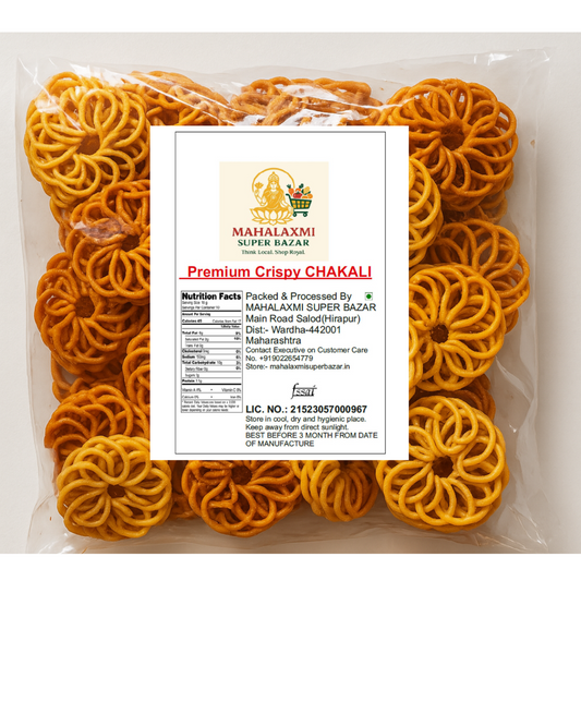 MAHALAXMI CHAKLI – Crunchy Spiral Delight Made with Love