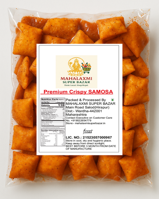 MAHALAXMI SAMOSA – Crispy Golden Pockets of Spicy Goodness